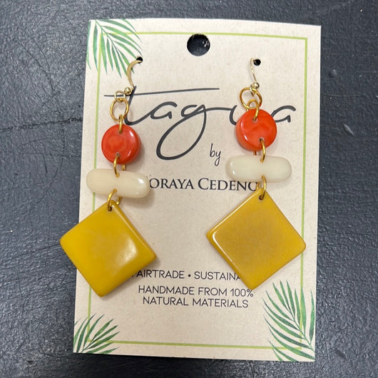 Tagua Marena earrings