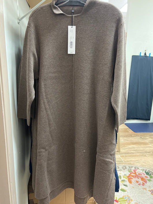 Spanner cedar brown knit dress