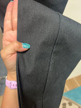 Renuar pull on ankle pant carbon