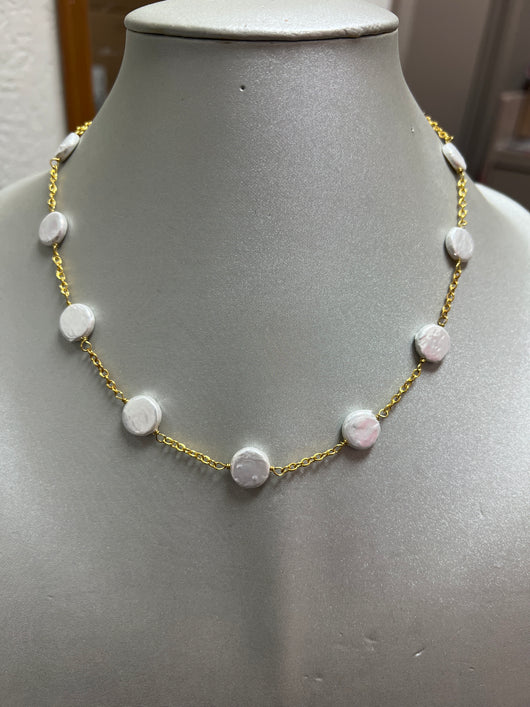 Julio gold concord necklace