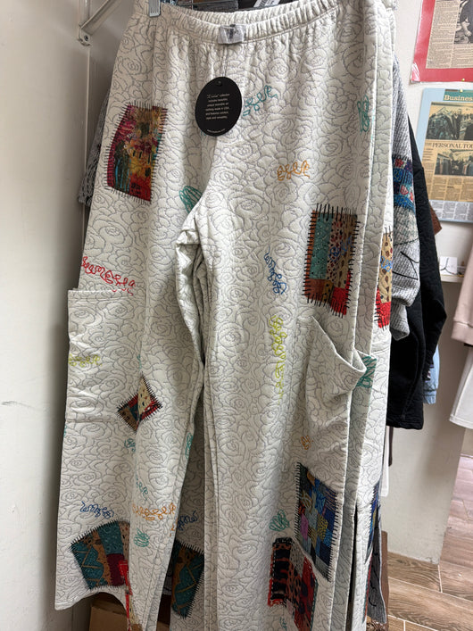 Inoah “Stitches” Quilted Pants