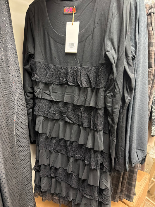 Isle Black Cha Cha Dress