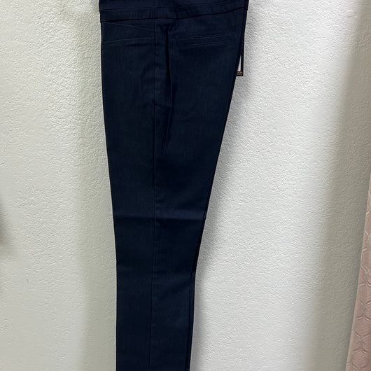 Renuar pull on ankle pant indigo