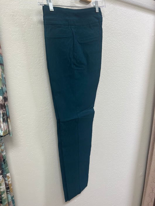 Renuar textured pull on pants lagoon
