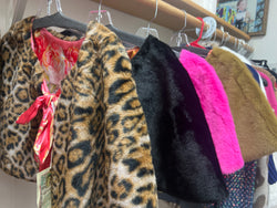 Aratta reversible fur shawls