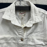 Stoosh vintage denim white oversized jacket