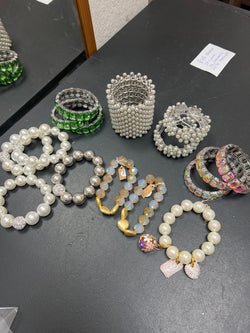 Chunky bracelets
