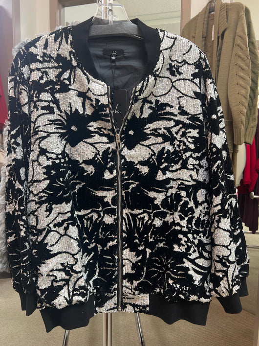 JOH black silver sequin jacket