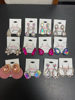 Crystal earrings