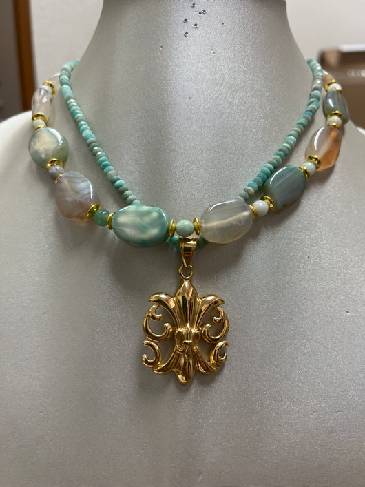 Julio abundance necklace