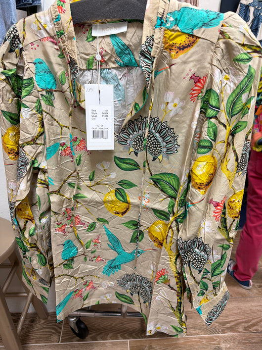 Noen bird print blouse