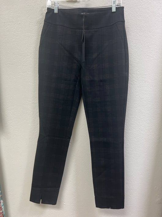 Renuar plaid pull on pants
