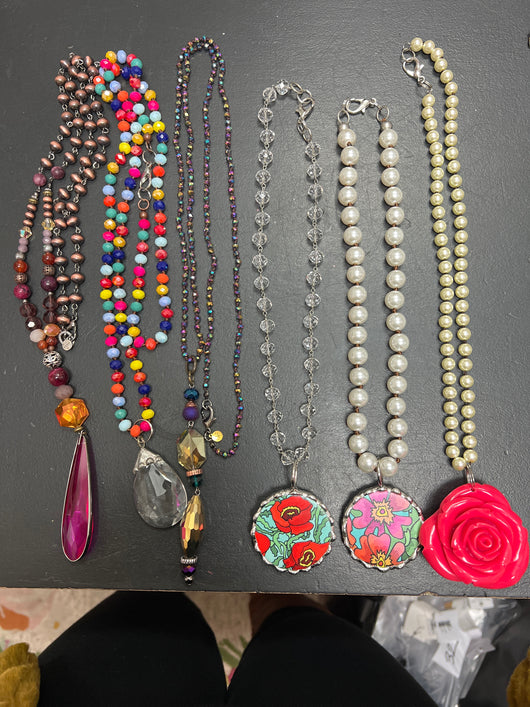 Statement necklaces