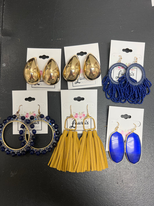 Statement earrings