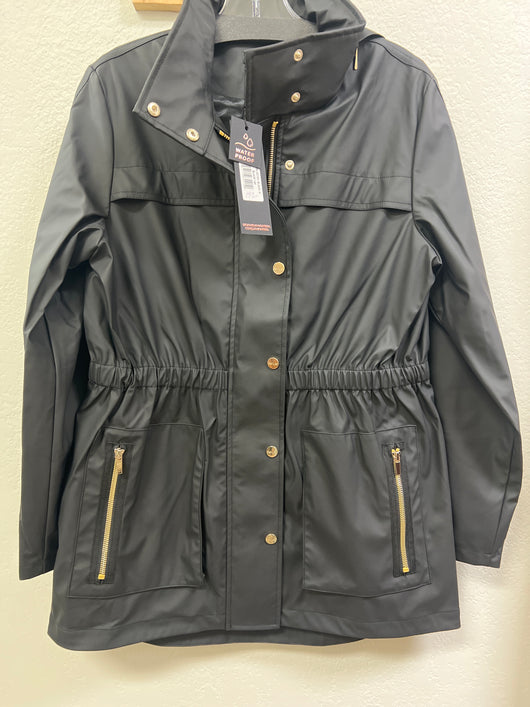 Renuar raincoat black