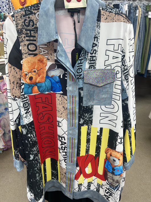 Tricotto teddy bears shirt