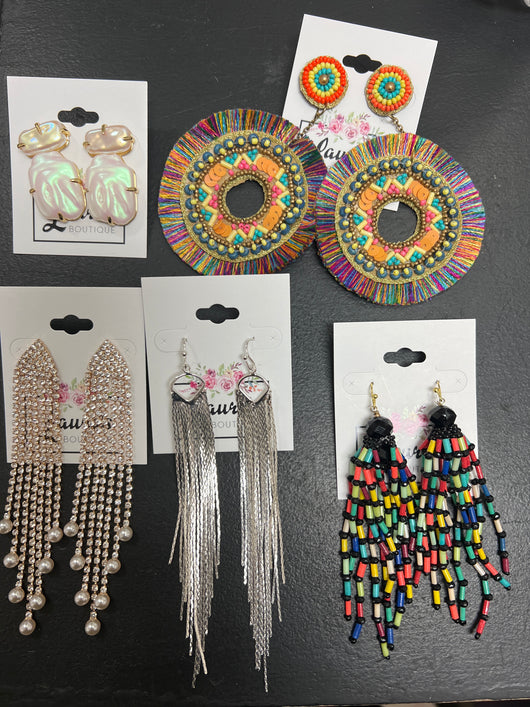 Statement earrings