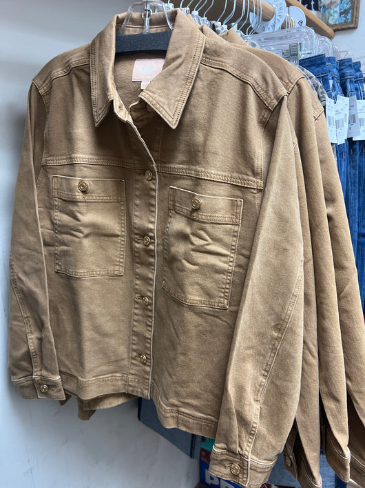 KUT caramel denim jacket