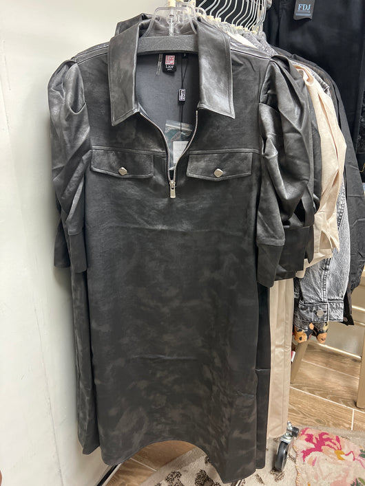 Lior midnight satin dress