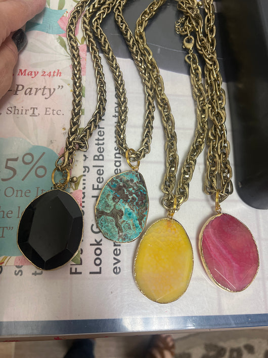 Statement necklaces
