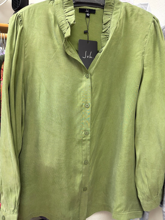 Joh olive button up blouse