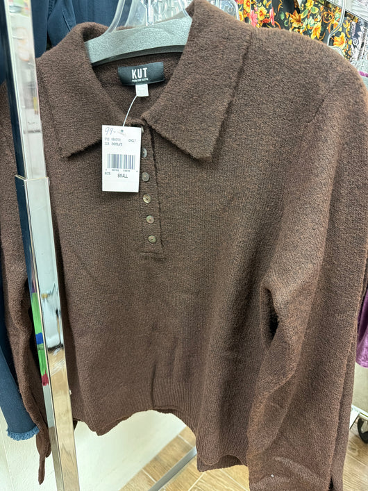 KUT Chocolate Brown Sweater