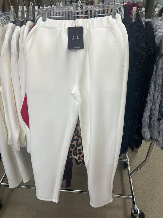 JOH white scuba pants