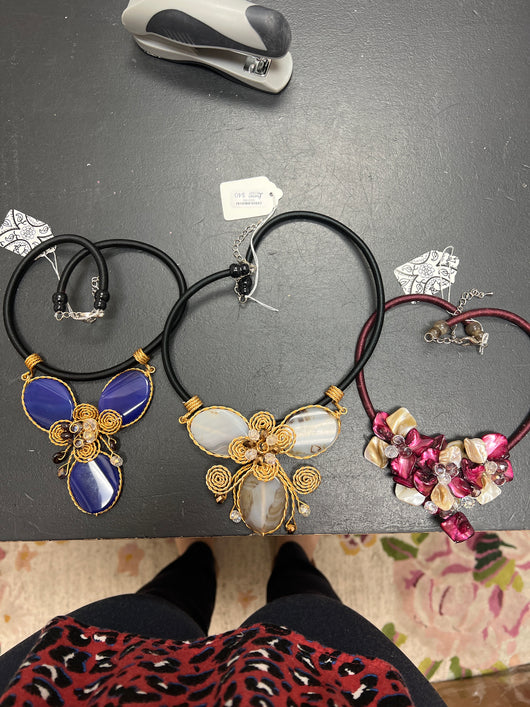 Statement necklaces