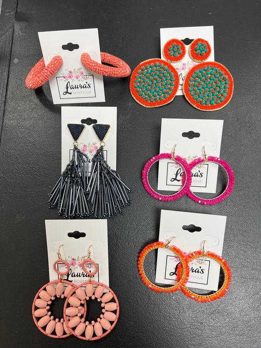 Statement earrings
