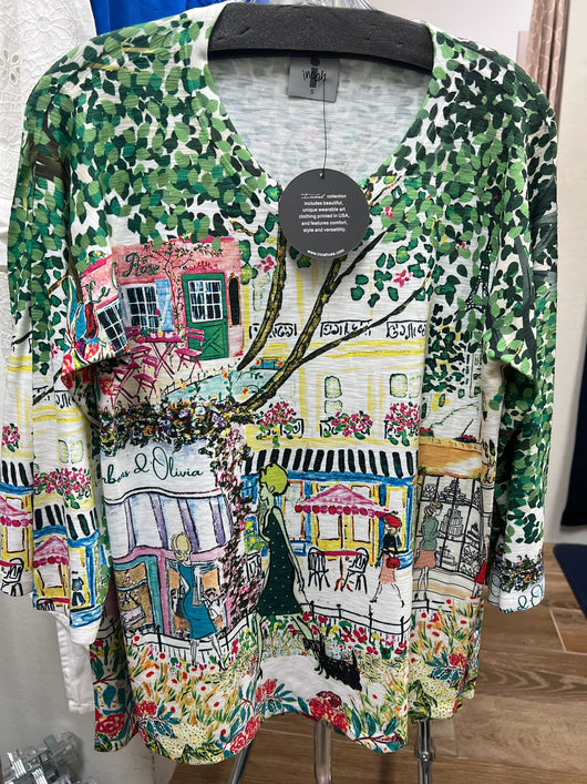 Inoah girls trip 3/4 tunic