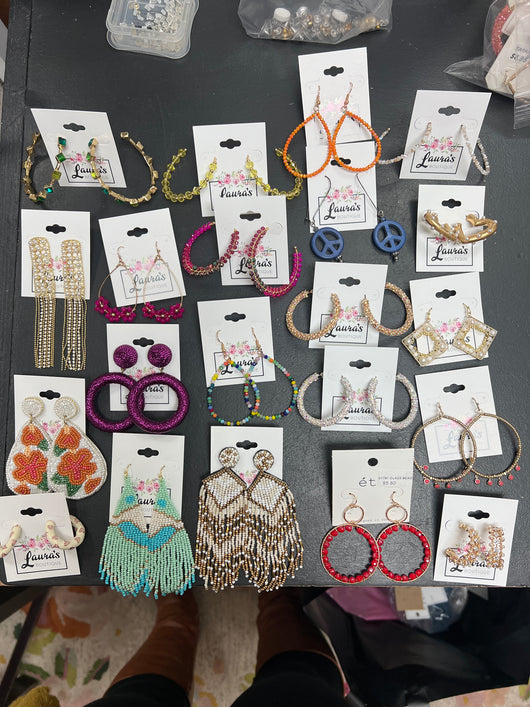 Statement earrings