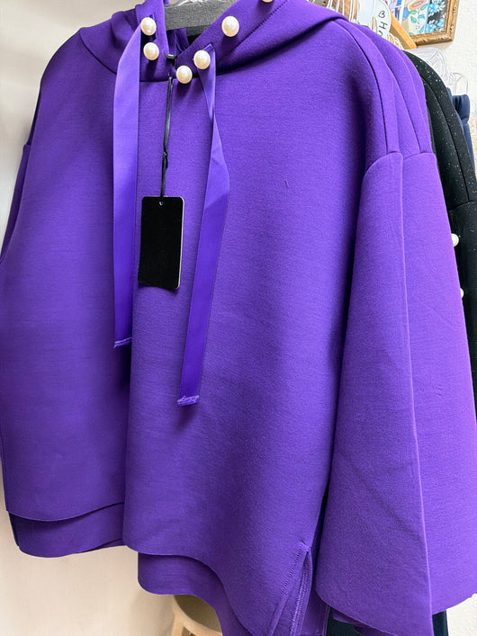 Joh purple pearl hoodie