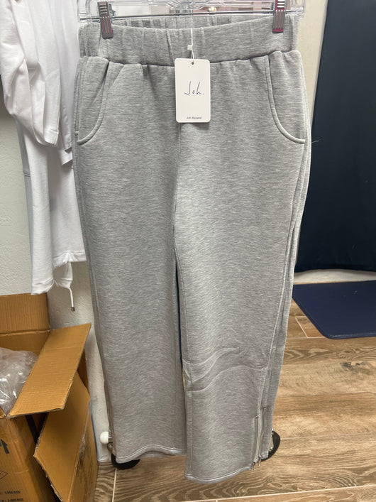 JOH grey scuba knit pants