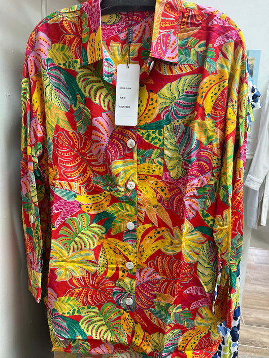 FunSport red yellow fiesta tunic
