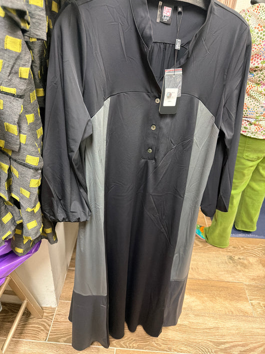 Lior Black Grey Dress