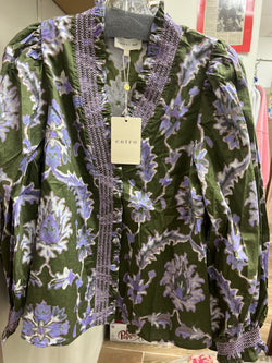 Entro green purple top