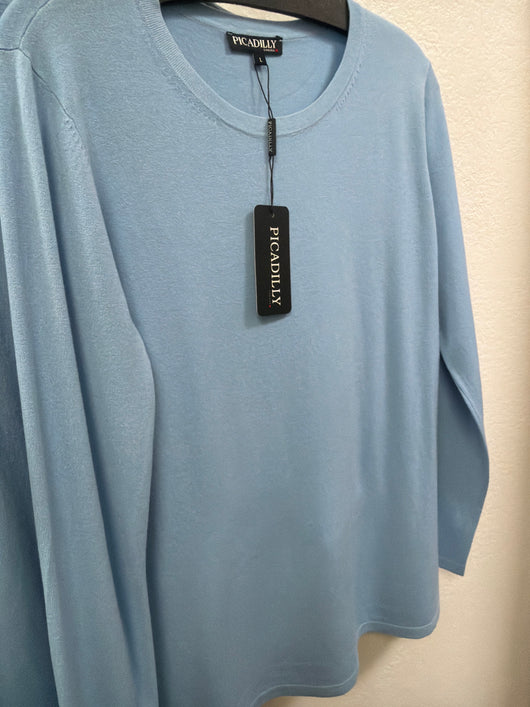 Picadilly Dream Blue Crew Neck sweater