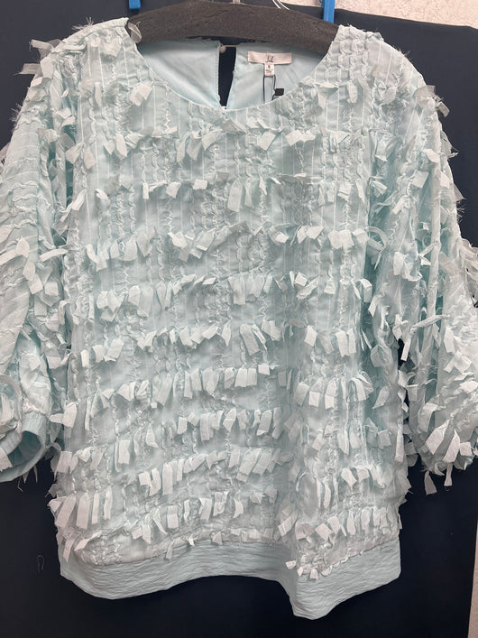 JOH light blue fluttery blouse