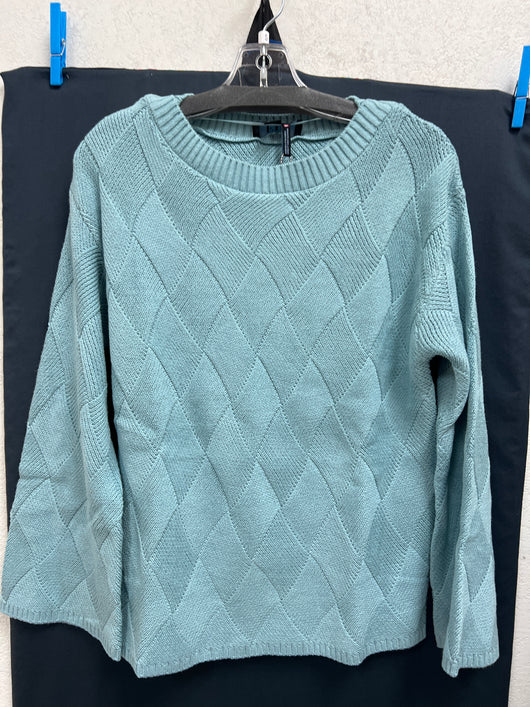 FDJ textured sweater aqua