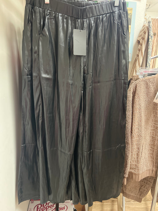 JOH lightweight black pleather pants