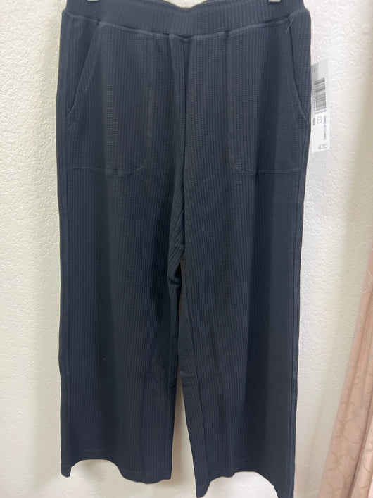 Tribal waffle pull on pants black