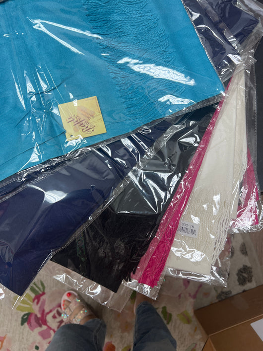 Rapti solid color cashmere wraps