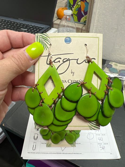 Tagua Mystique earrings