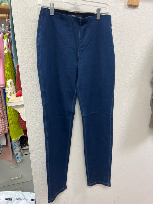 FDJ pull on super jegging indigo