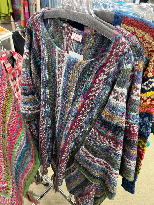 Cienna lugano poncho