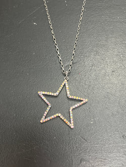 Blingy star necklace