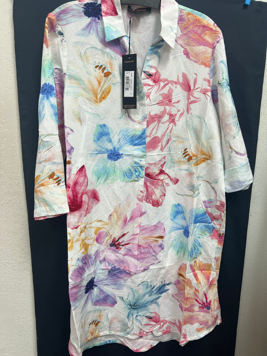 Renuar multi floral dress