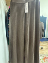Spanner cedar brown ribbed knit pants