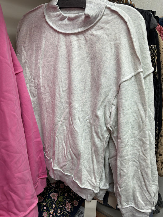 Little daisy grey sweatshirt