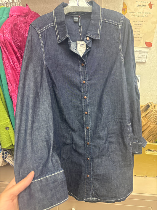 FDJ Dark Wash Denim Dress